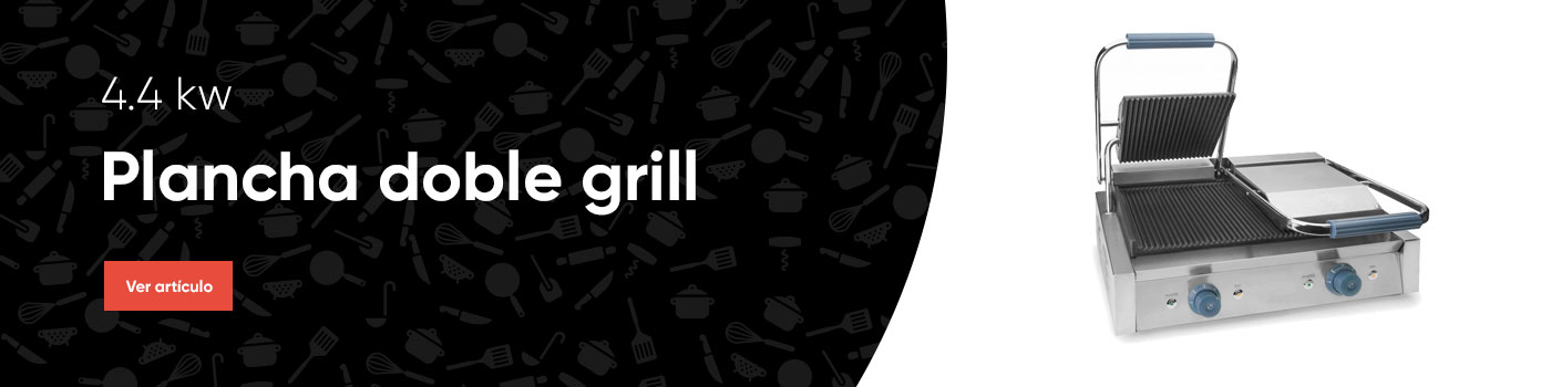 plancha doble grill